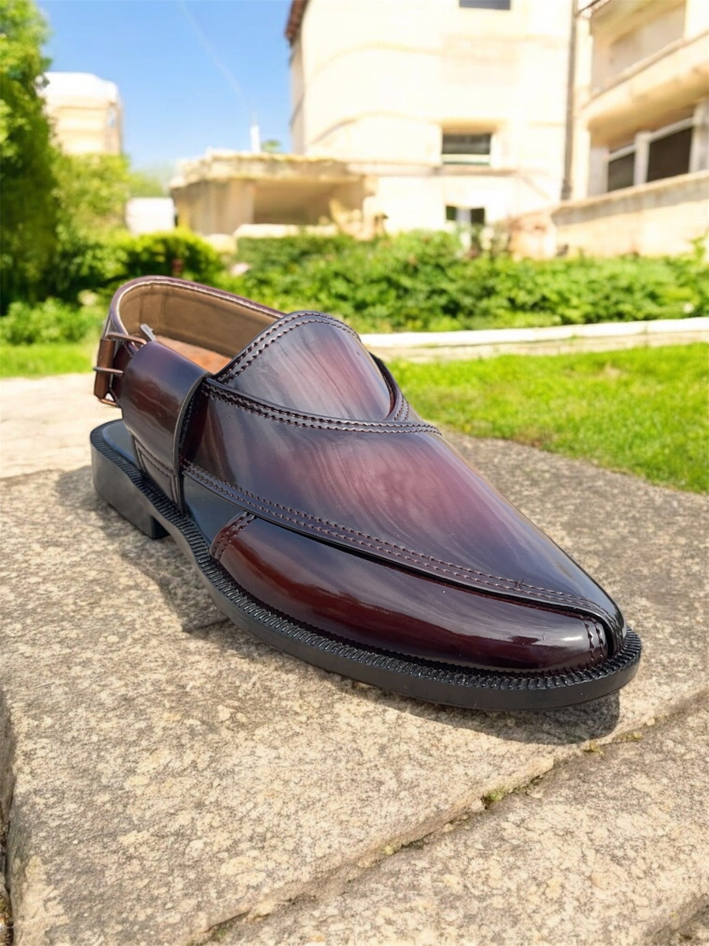 PARDO Mens Peshawri Chappal -Allow to Open-COD